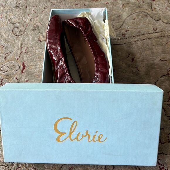 Elorie flats “Bella” - Ruby patent leather - Picture 6 of 7